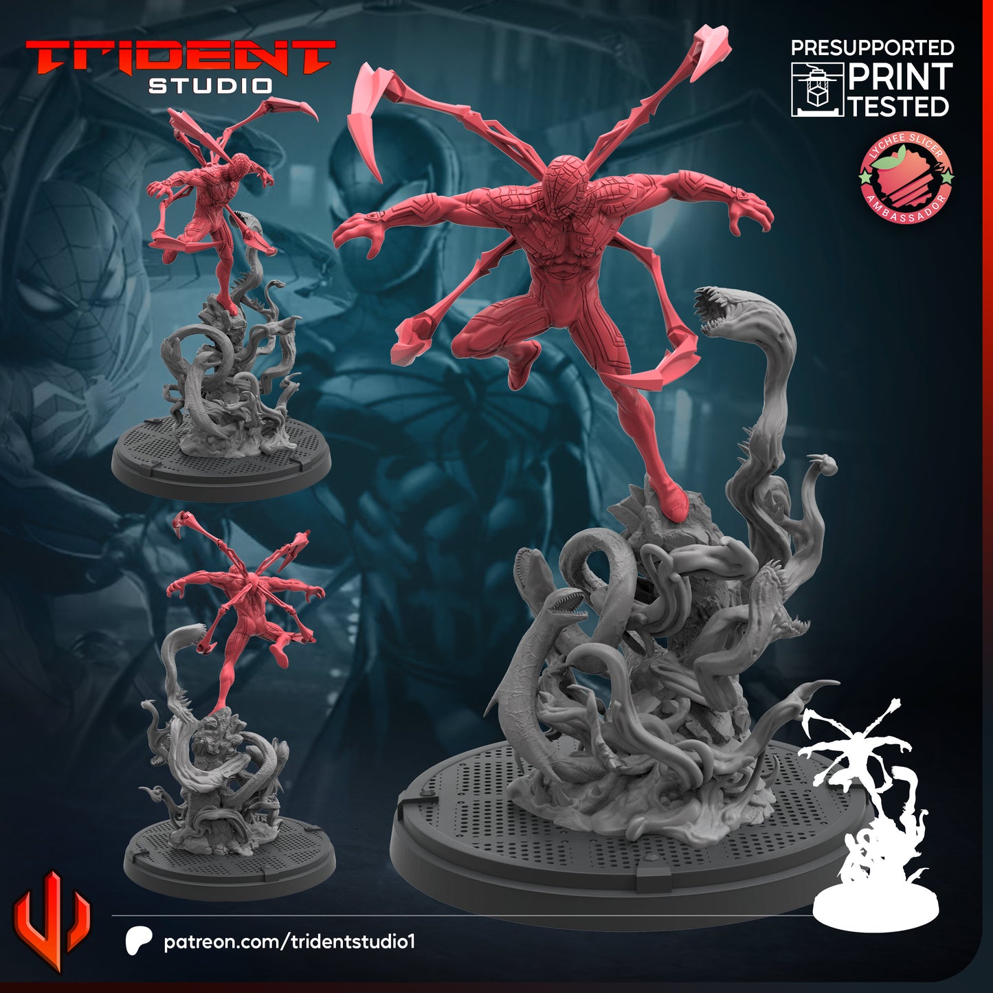 Superior Spider-Man (Sculpted by Trident Miniatures)