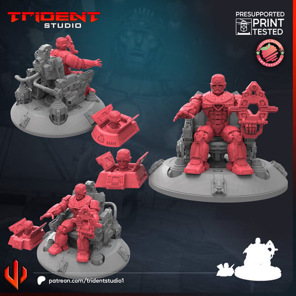 Master Mold (Fan art sculpted by Trident Studio) (Crisis Protocol Proxy/Alternative)