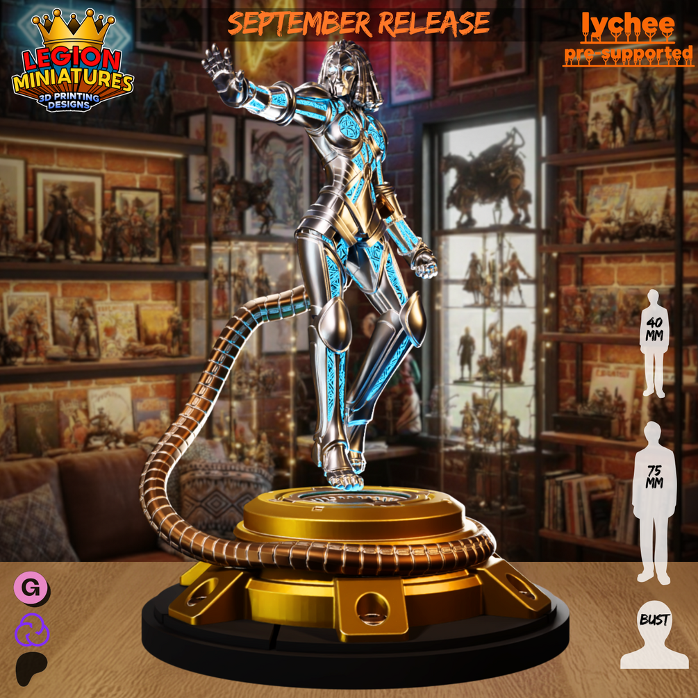 Danger fan-art miniature by Legion Miniatures