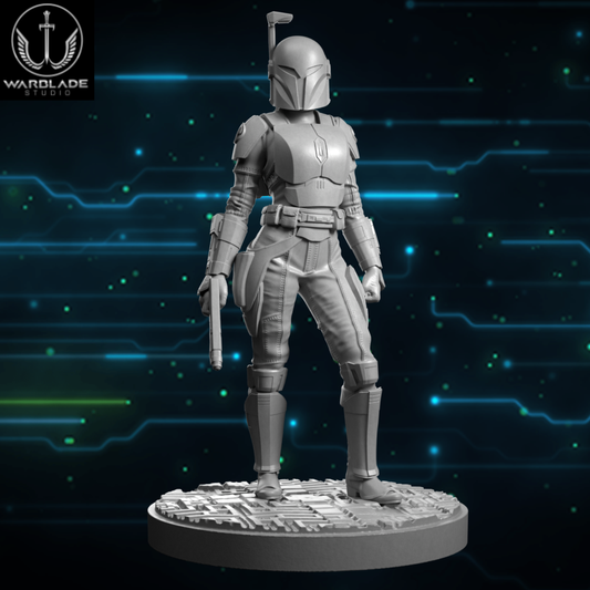 Elite Armored Bounty Warrior (Sculpted by Warblade Studios)