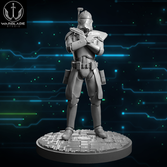 Captain Rex - Fan Art (Sculpted by Warblade Studios)