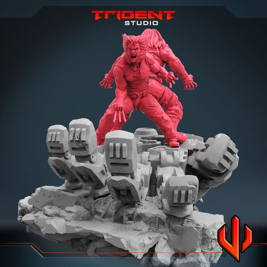 Brothers Forever (Fan art sculpted by Trident Studio) (Crisis Protocol Proxy/Alternative)