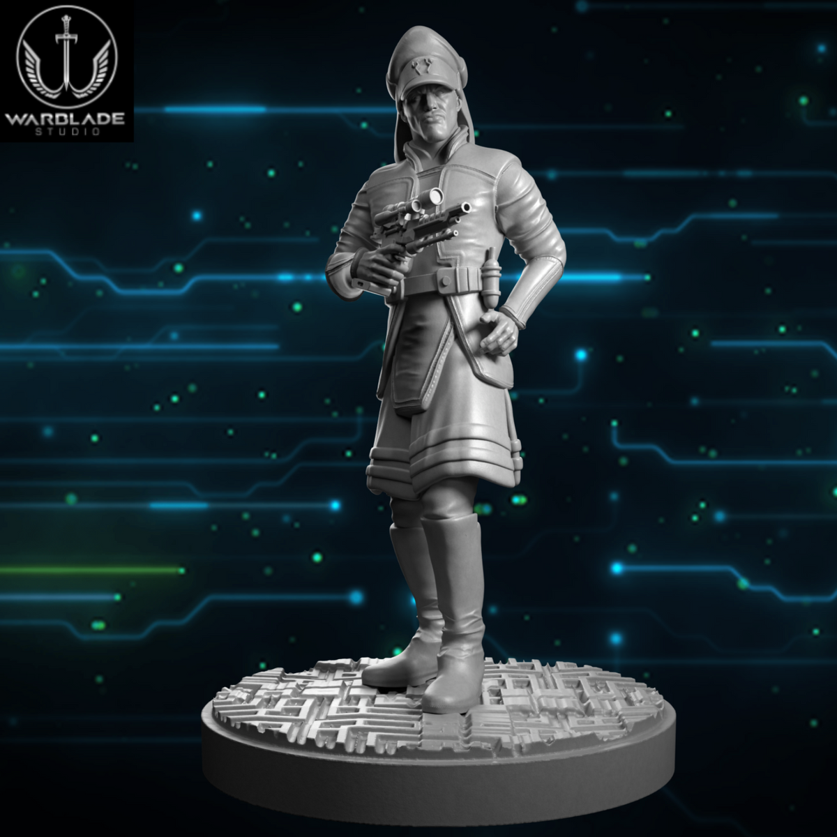Captain Panaka - Fan Art (Sculpted by Warblade Studios)