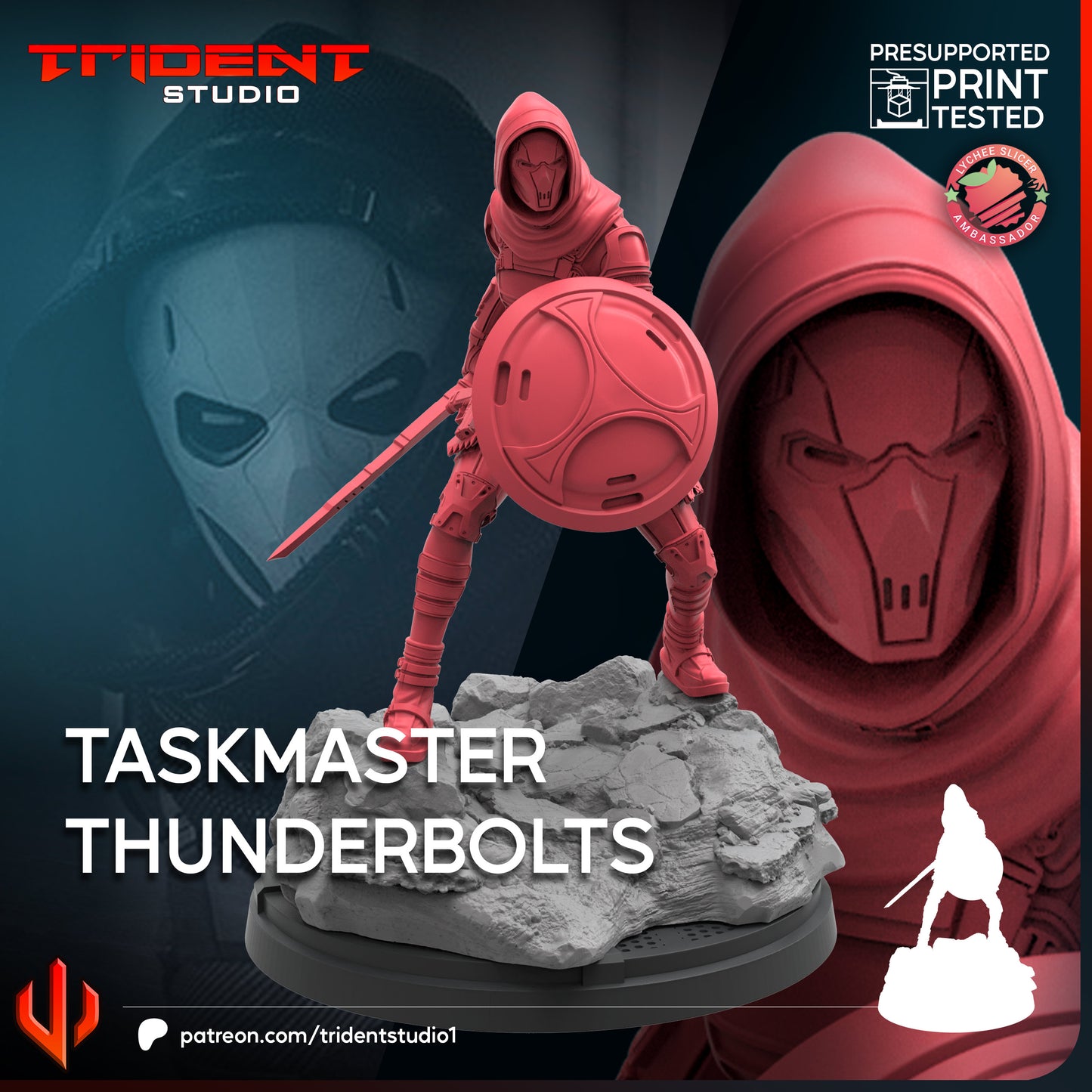 Task Master - Thunderbolts (Sculpted by Trident Studios)