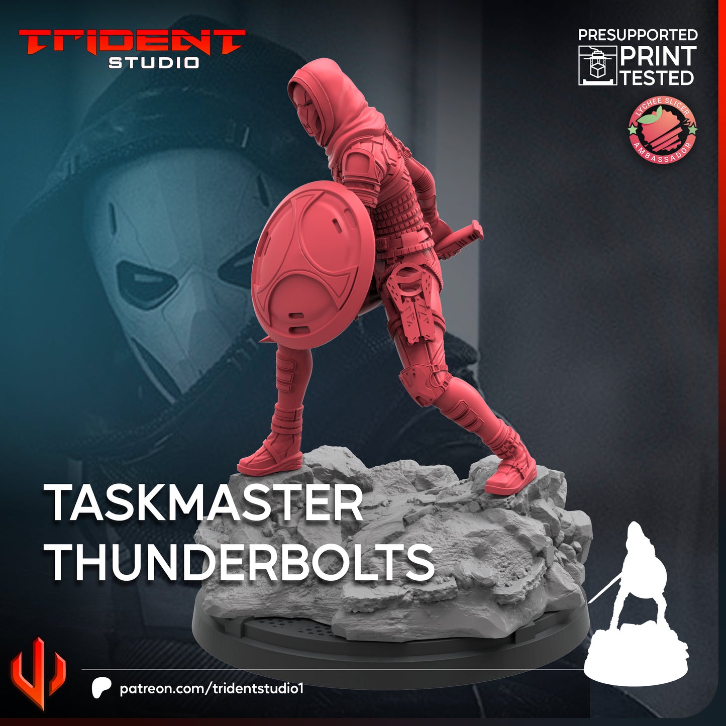 Task Master - Thunderbolts (Sculpted by Trident Studios)