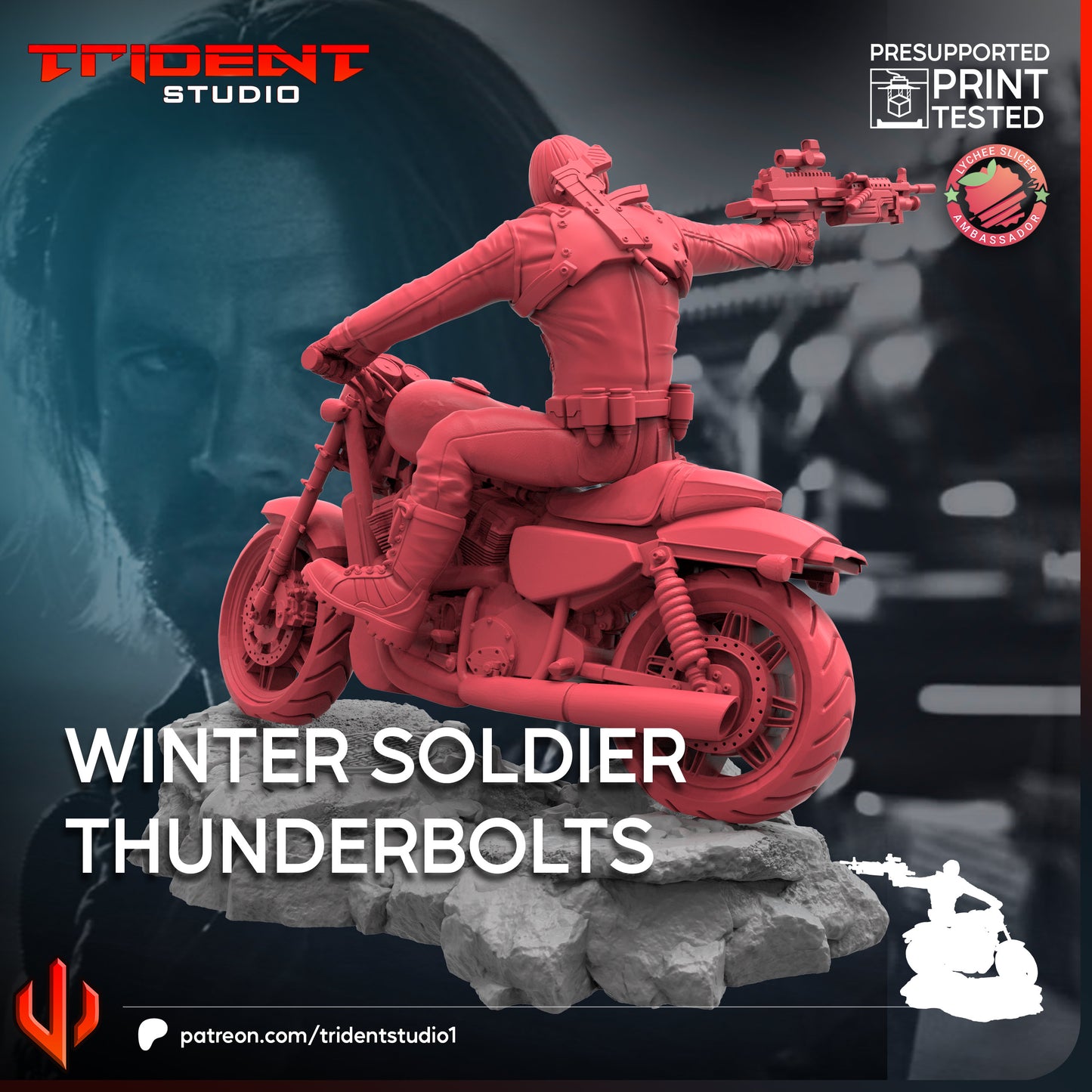 Winter Soldier - Thunderbolts (Sculpted by Trident Studios)