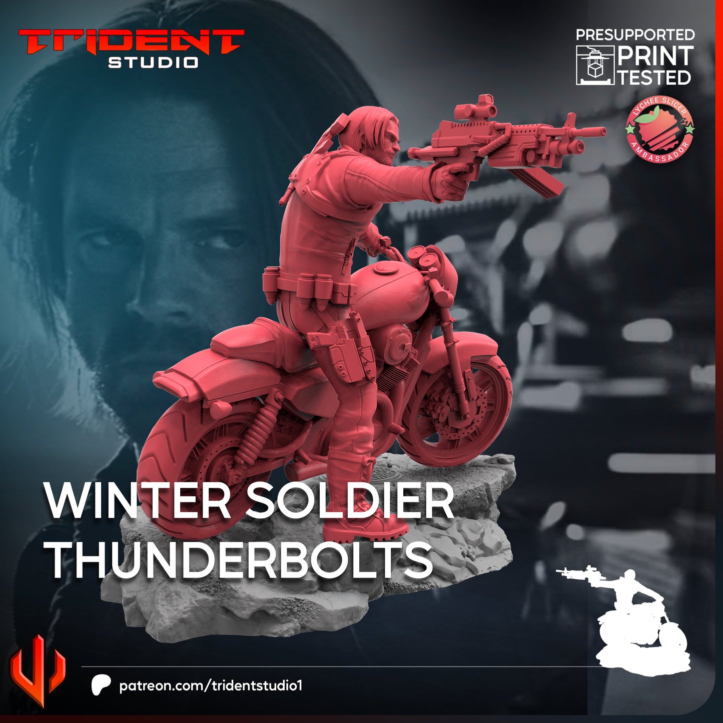 Winter Soldier - Thunderbolts (Sculpted by Trident Studios)
