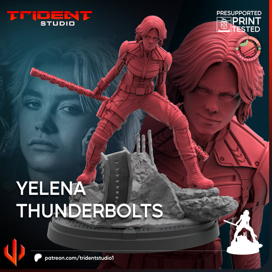 Yelena - Thunderbolts (Sculpted by Trident Studios)