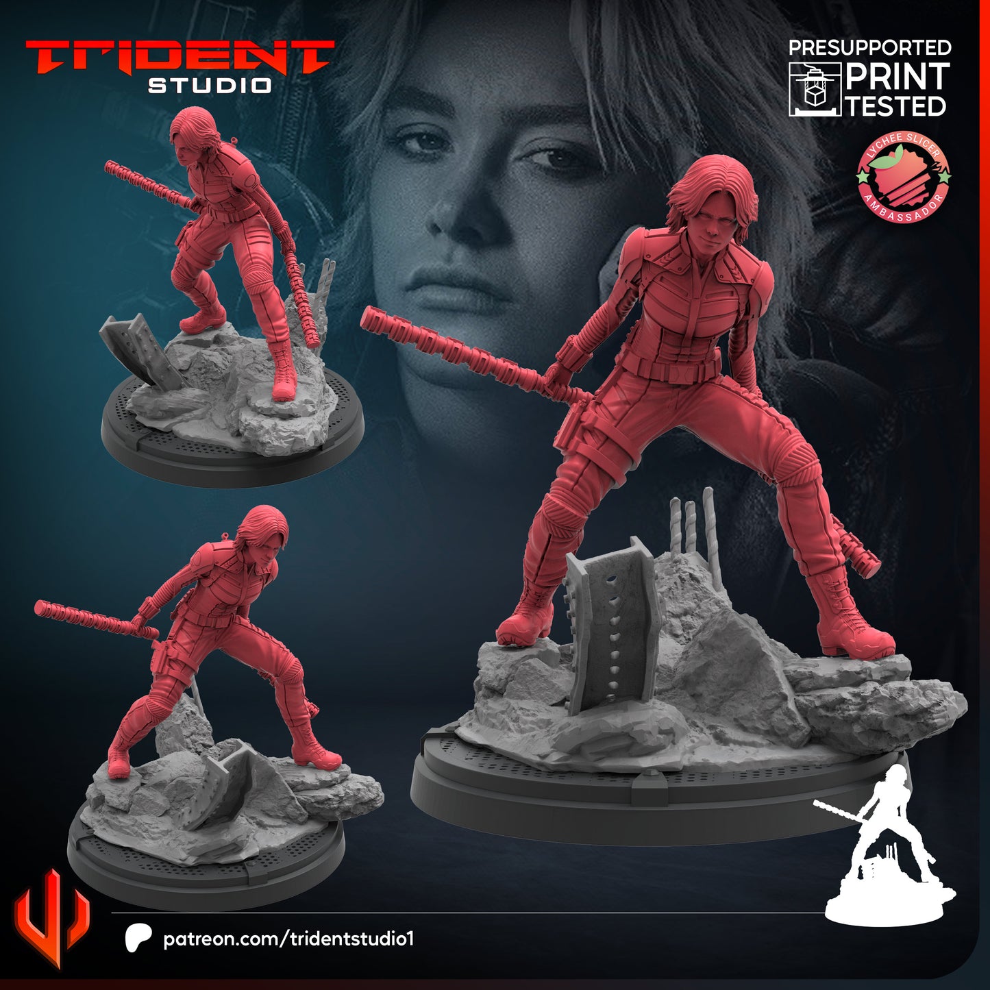 Yelena - Thunderbolts (Sculpted by Trident Studios)