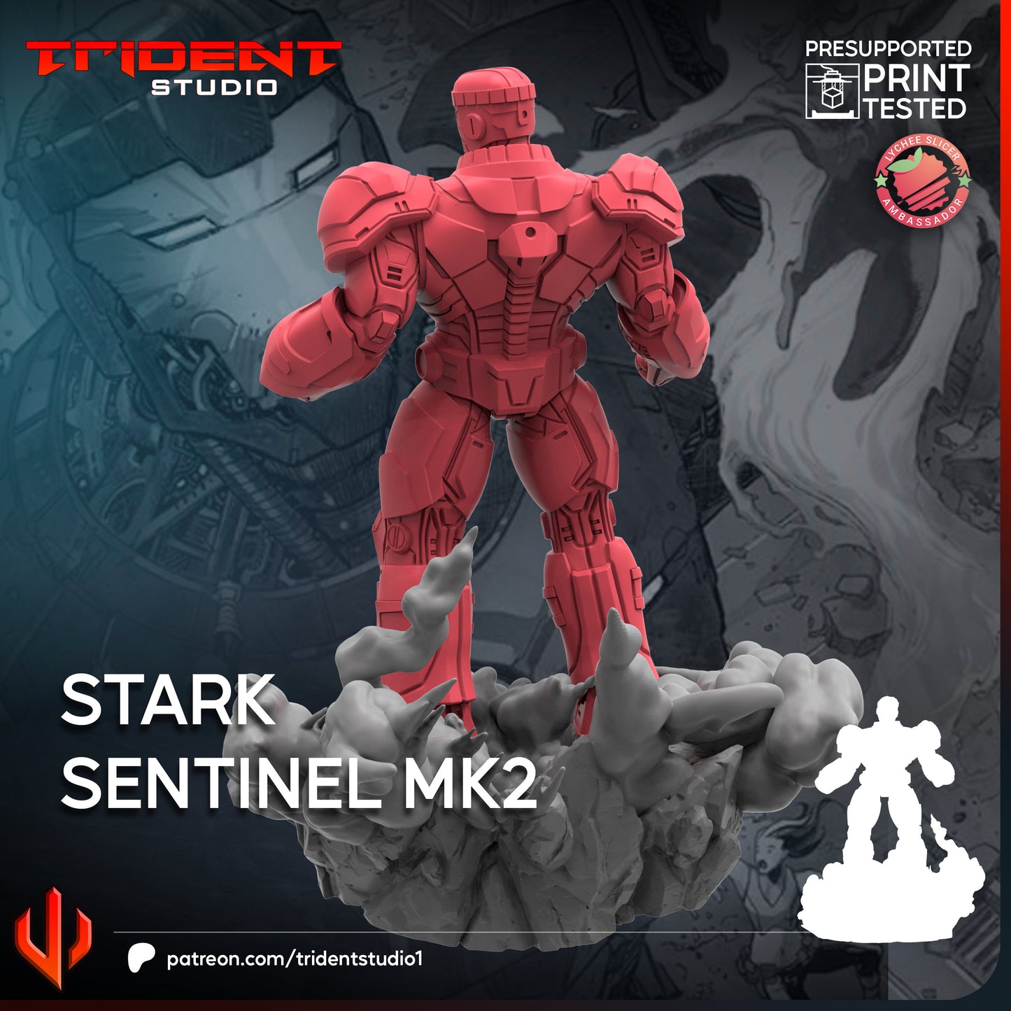 Stark Sentinel Mk2 (Sculpted by Trident Studios)