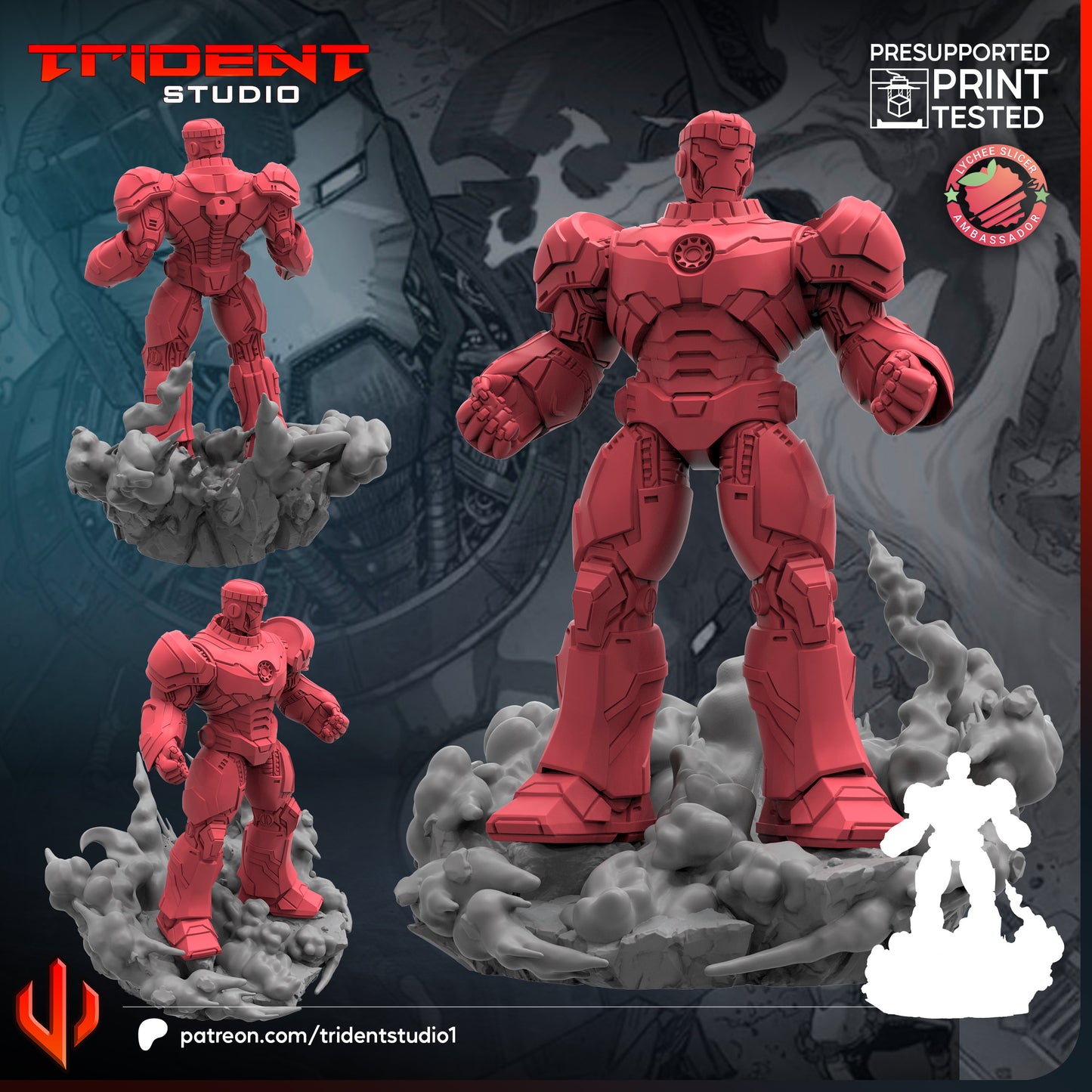 Stark Sentinel Mk2 (Sculpted by Trident Studios)