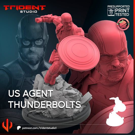 USA Agent - Thunderbolts (Sculpted by Trident Studios)