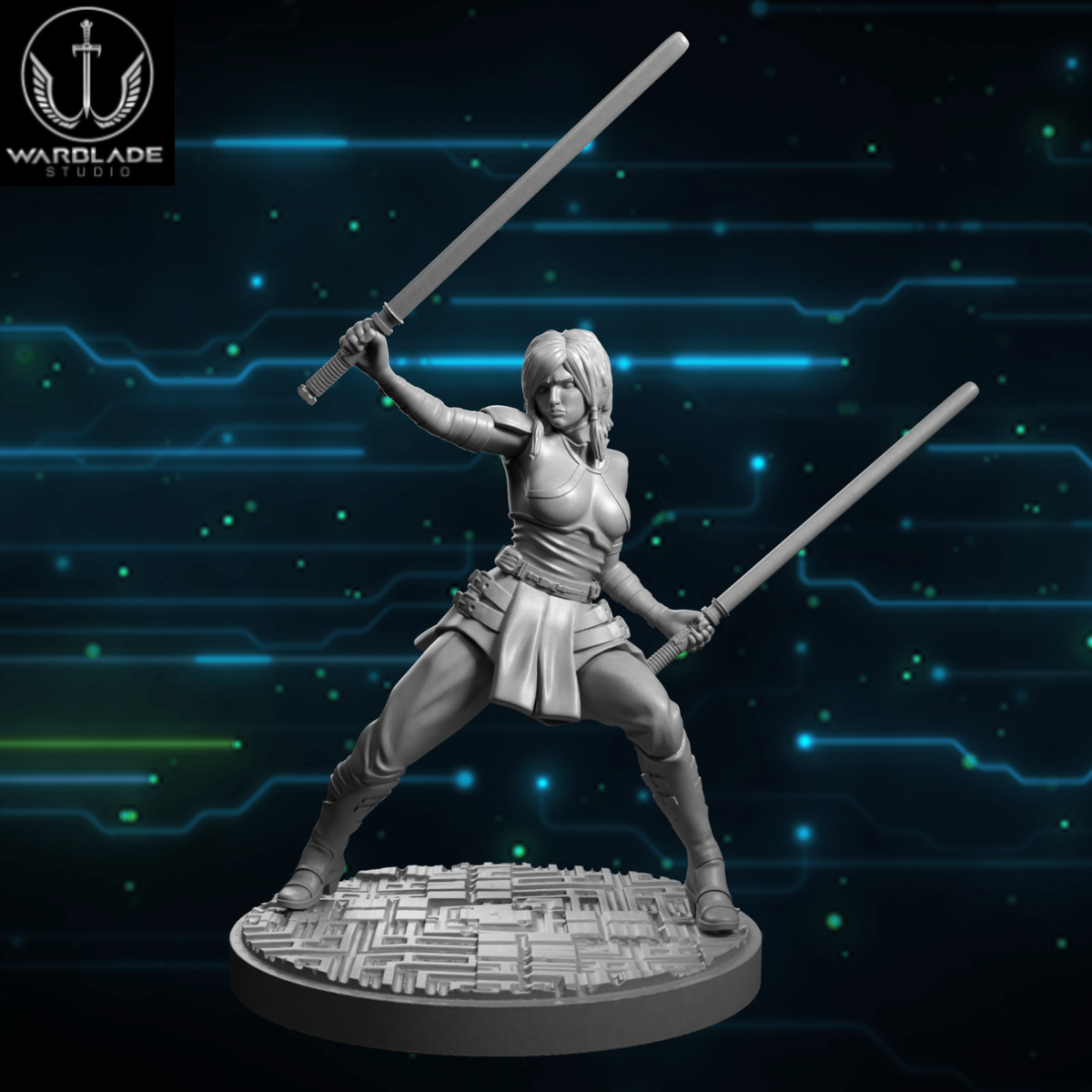 Serra Keto - Fan Art (Sculpted by Warblade Studios)