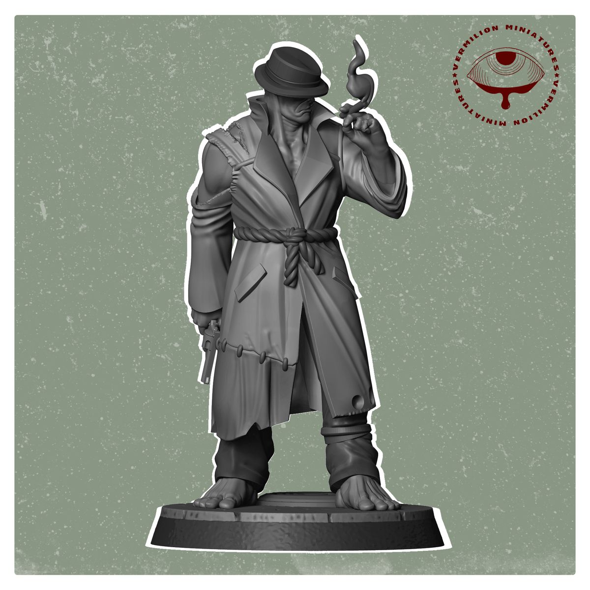 Radioactive Detective (Sculpted by Vermilion Miniatures)