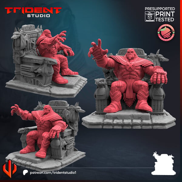En Sabah Nur (Fan art sculpted by Trident Studio) (Crisis Protocol Proxy/Alternative)
