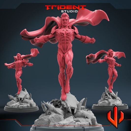Quasar (Fan art sculpted by Trident Studio) (Crisis Protocol Proxy/Alternative)