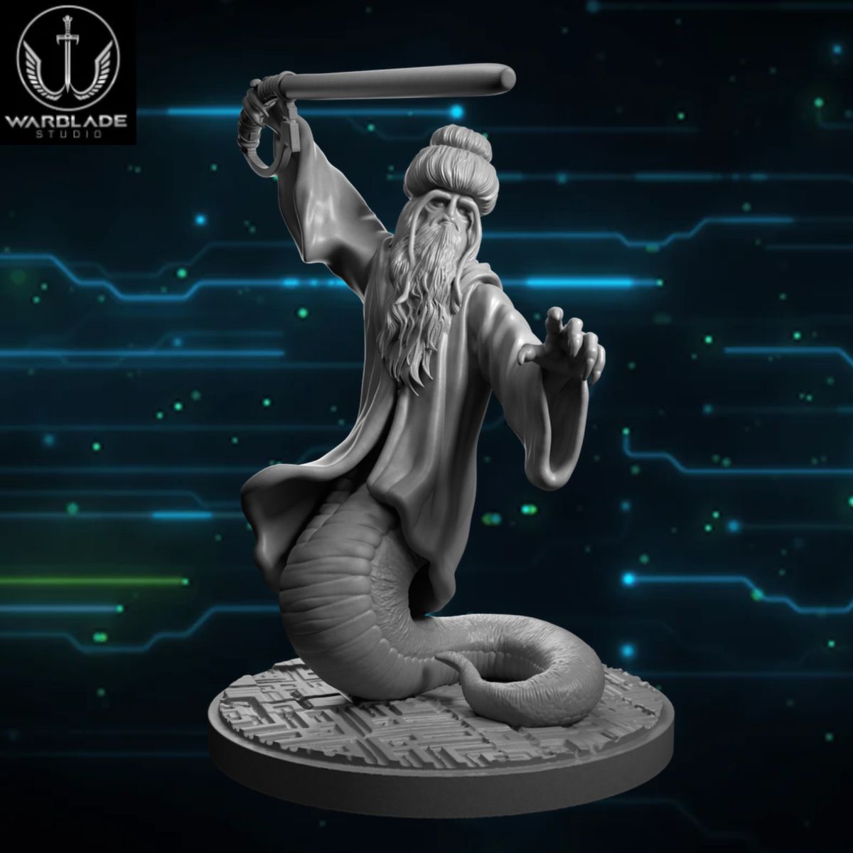 Oppo Rancisis - Fan Art (Sculpted by Warblade Studios)