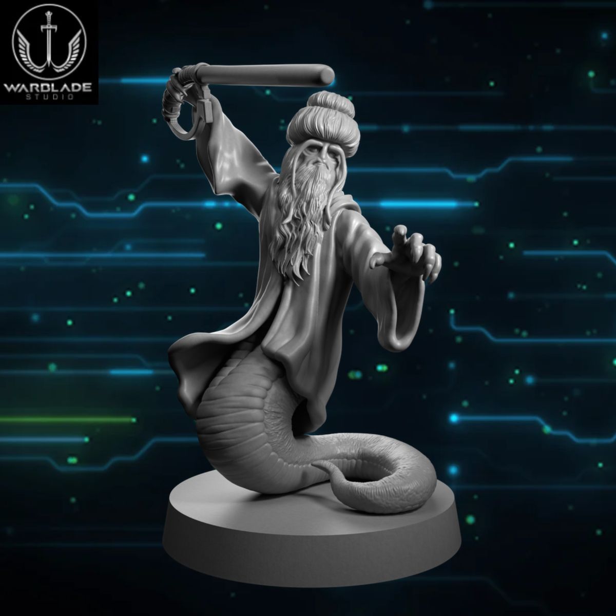 Oppo Rancisis - Fan Art (Sculpted by Warblade Studios)
