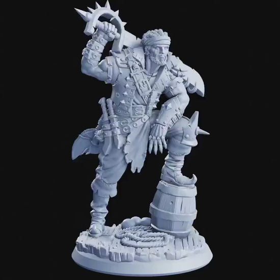 Elduin the Sea Wanderer - The Eternal Storm (sculpted by Flesh of Gods miniatures)