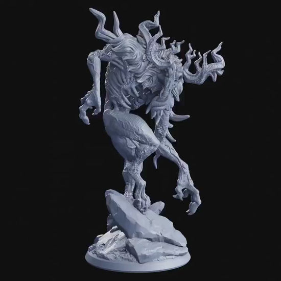 Dustborn Wendigo - The Untamed Frontier (sculpted by Flesh of Gods miniatures)