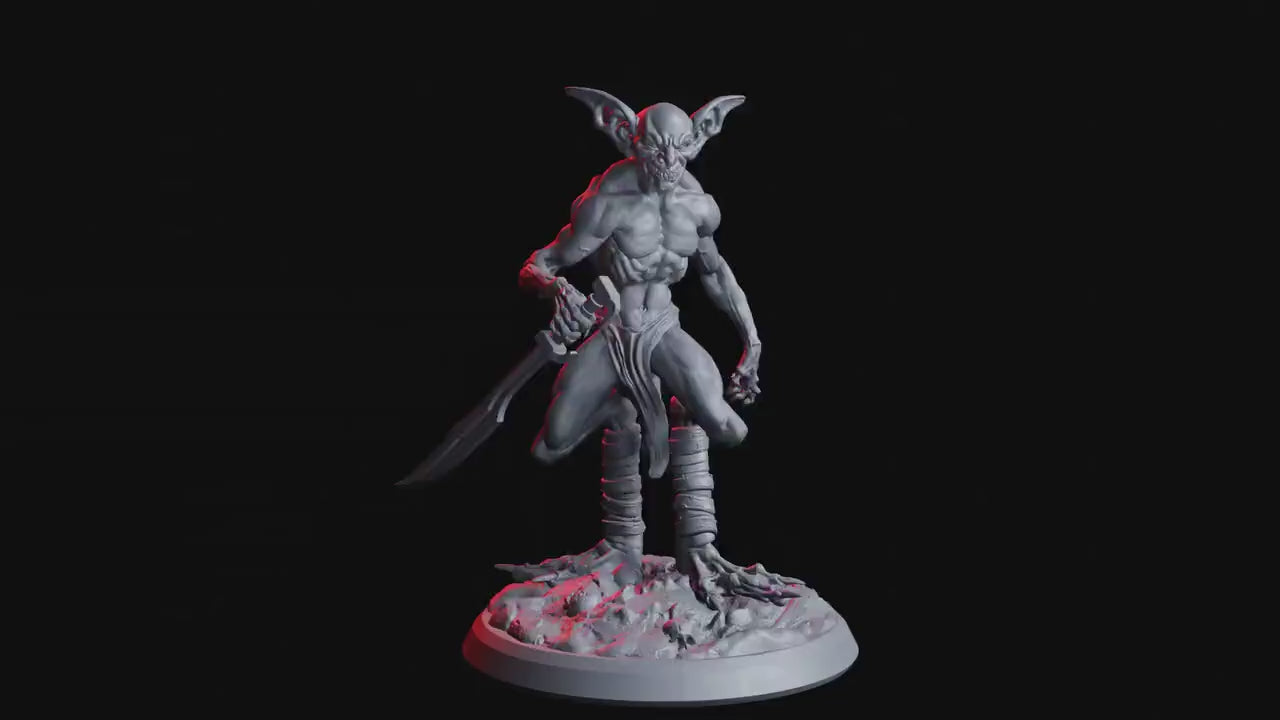 Rabid Goblin 3 - Rage Unbound (sculpted by Flesh of Gods miniatures)