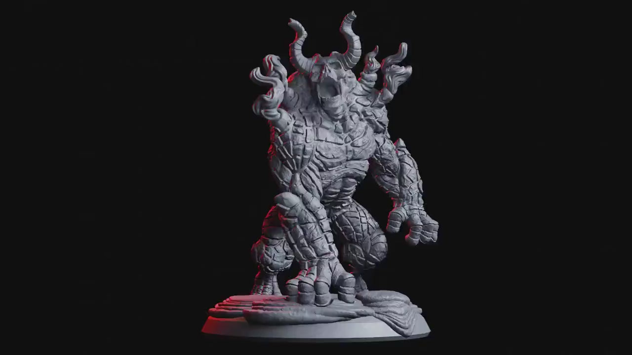 Blazing Behemoth - Rage Unbound (sculpted by Flesh of Gods miniatures)