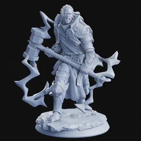 Thuridan, Tempest Cleric - The Gates of Despair (sculpted by Flesh of Gods miniatures)