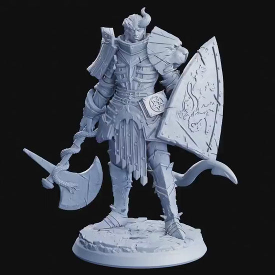 Ragrath, Oathbreaker Paladin - The Gates of Despair (sculpted by Flesh of Gods miniatures)