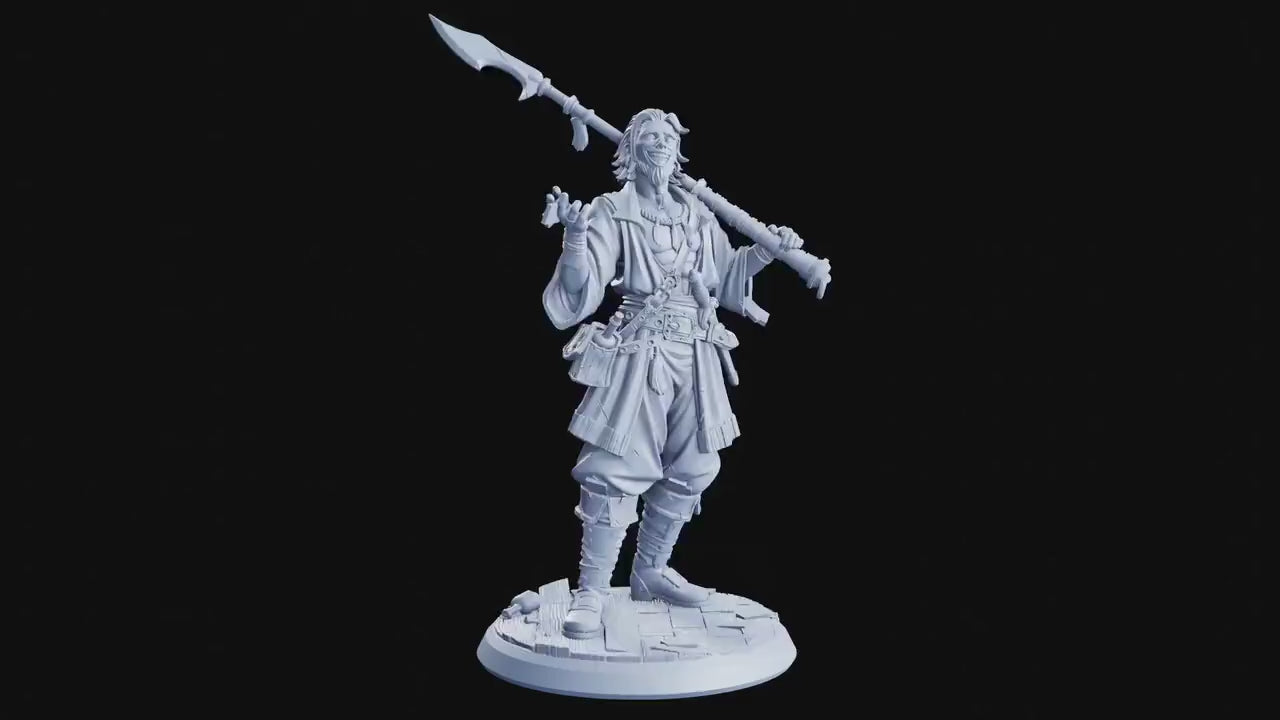 Cassius, Luck Charmer - The Eternal Storm (sculpted by Flesh of Gods miniatures)