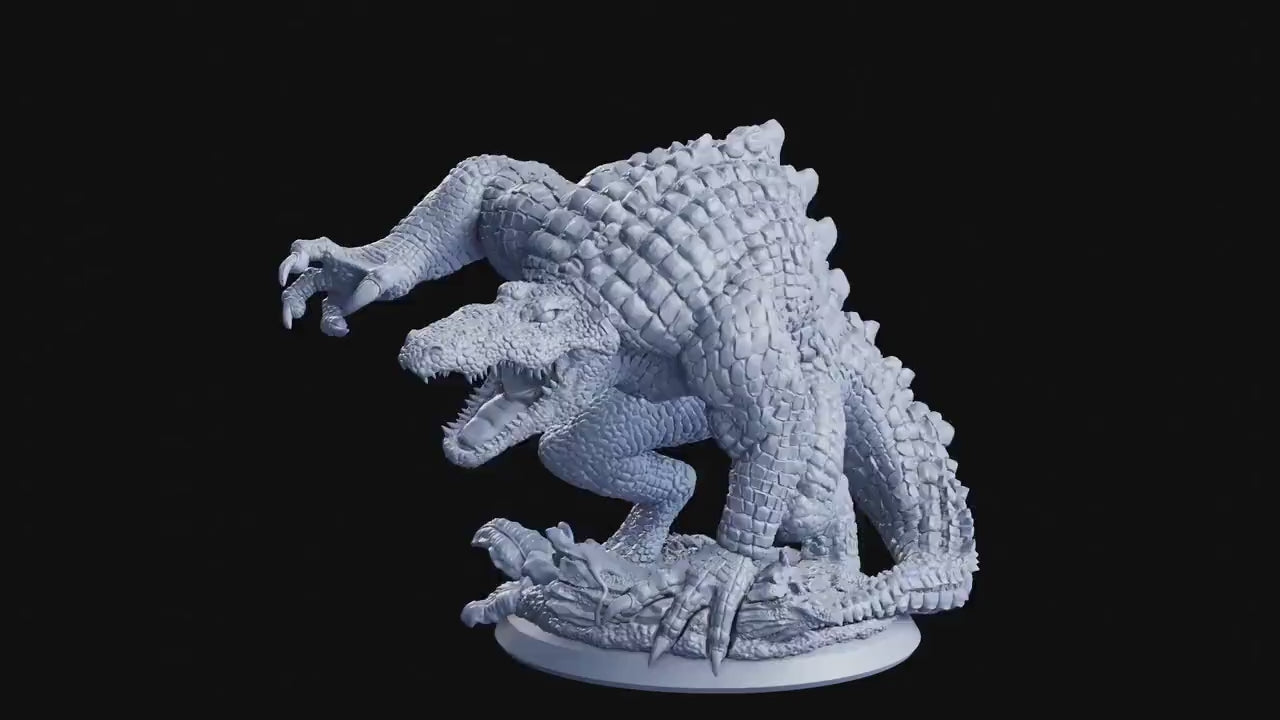 Scalejaw - The Untamed Frontier (sculpted by Flesh of Gods miniatures)