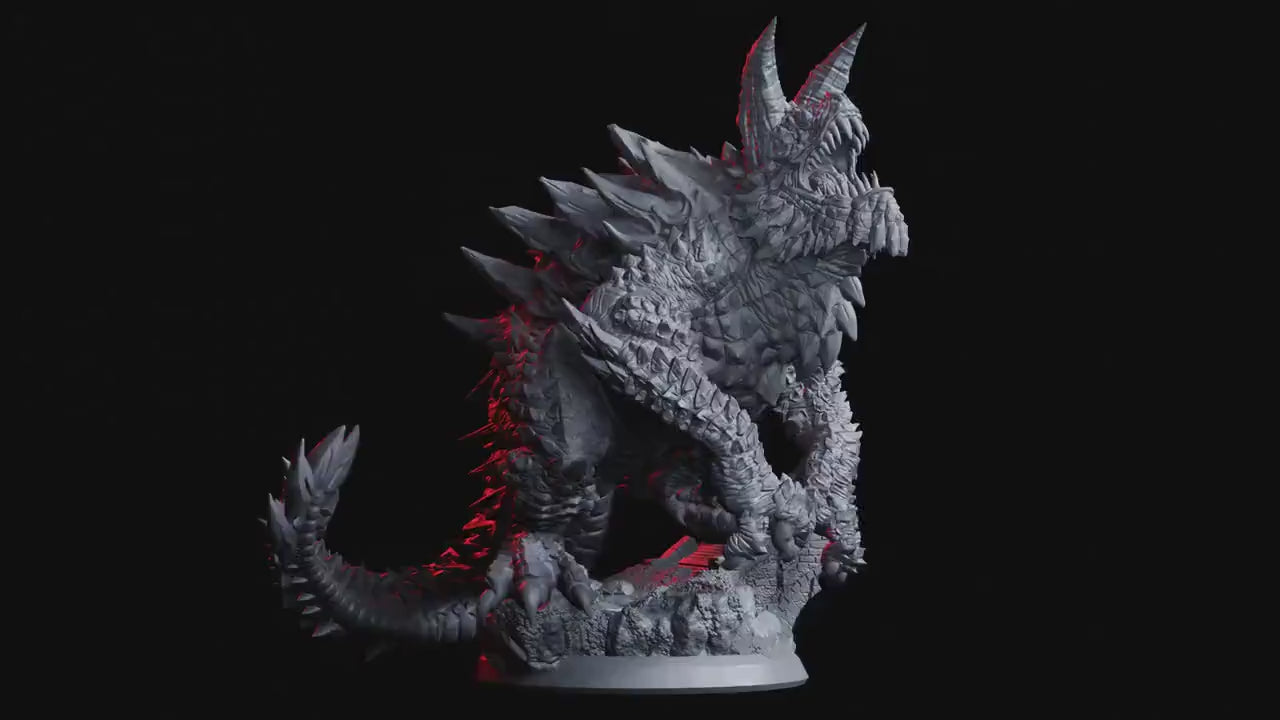 Tarrasque - Rage Unbound (sculpted by Flesh of Gods miniatures)