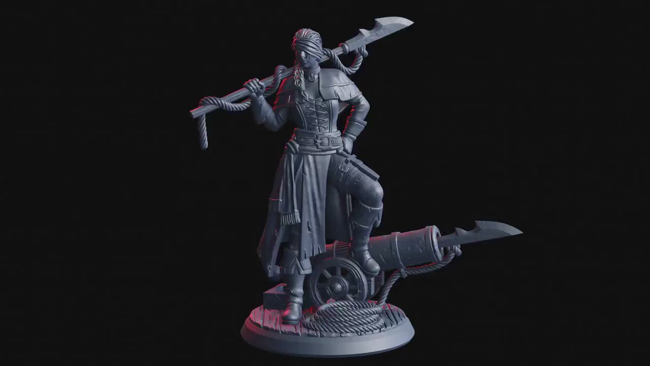 Tessa , Tidehunter - Abyssal Doom (sculpted by Flesh of Gods miniatures)