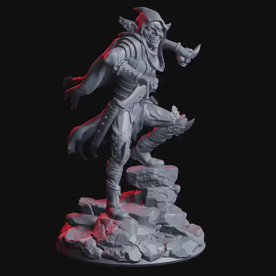 Krek, The Crimson Cap - Rage Unbound (sculpted by Flesh of Gods miniatures)