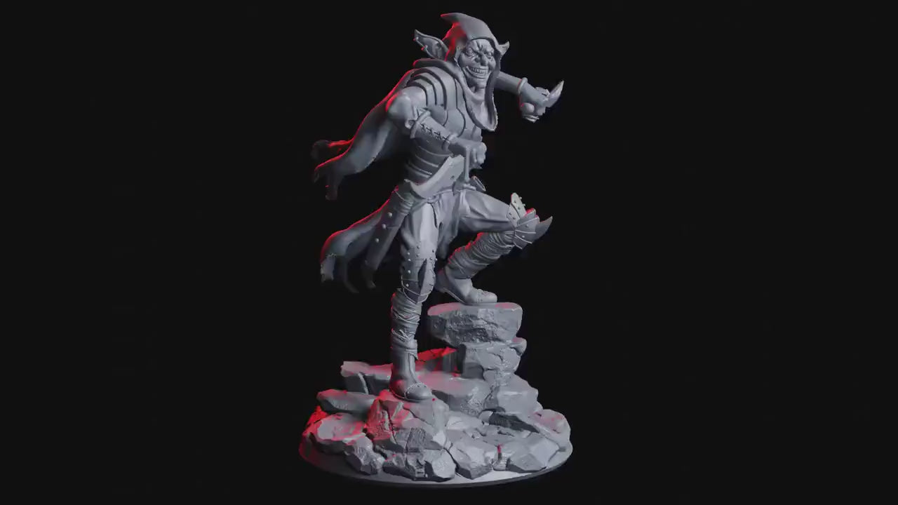 Krek, The Crimson Cap - Rage Unbound (sculpted by Flesh of Gods miniatures)