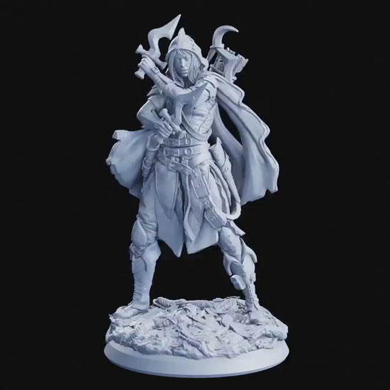 Darhsee, Gloomstalker Ranger - The Gates of Despair (sculpted by Flesh of Gods miniatures)