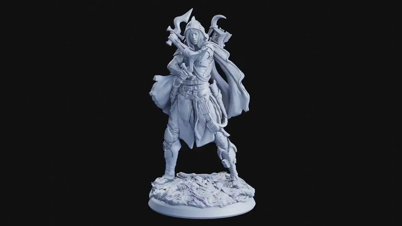 Darhsee, Gloomstalker Ranger - The Gates of Despair (sculpted by Flesh of Gods miniatures)