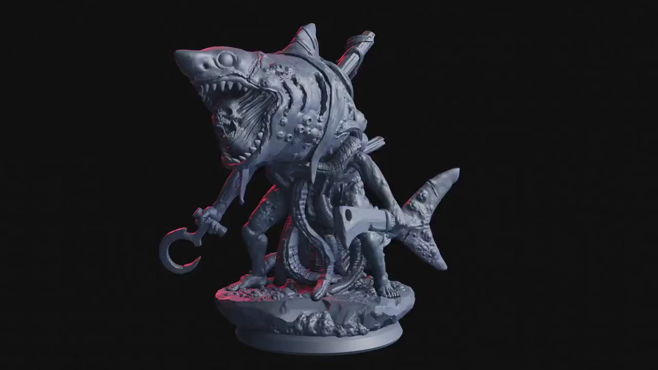 Drowned Reaver - Abyssal Doom (sculpted by Flesh of Gods miniatures)