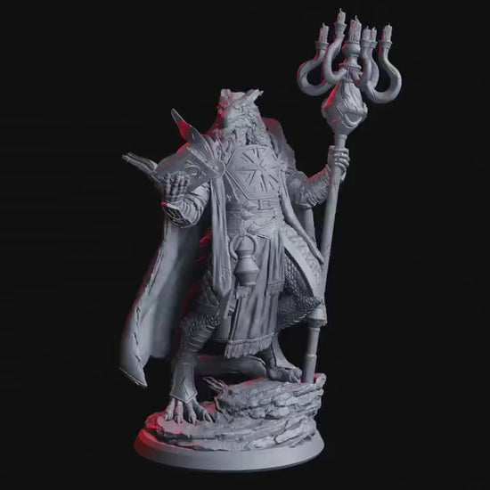 Eldrax, Ash Keeper - Rage Unbound (sculpted by Flesh of Gods miniatures)