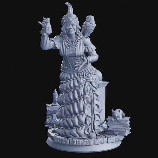Madam Serena, Fortune Teller - The Untamed Frontier (sculpted by Flesh of Gods miniatures)