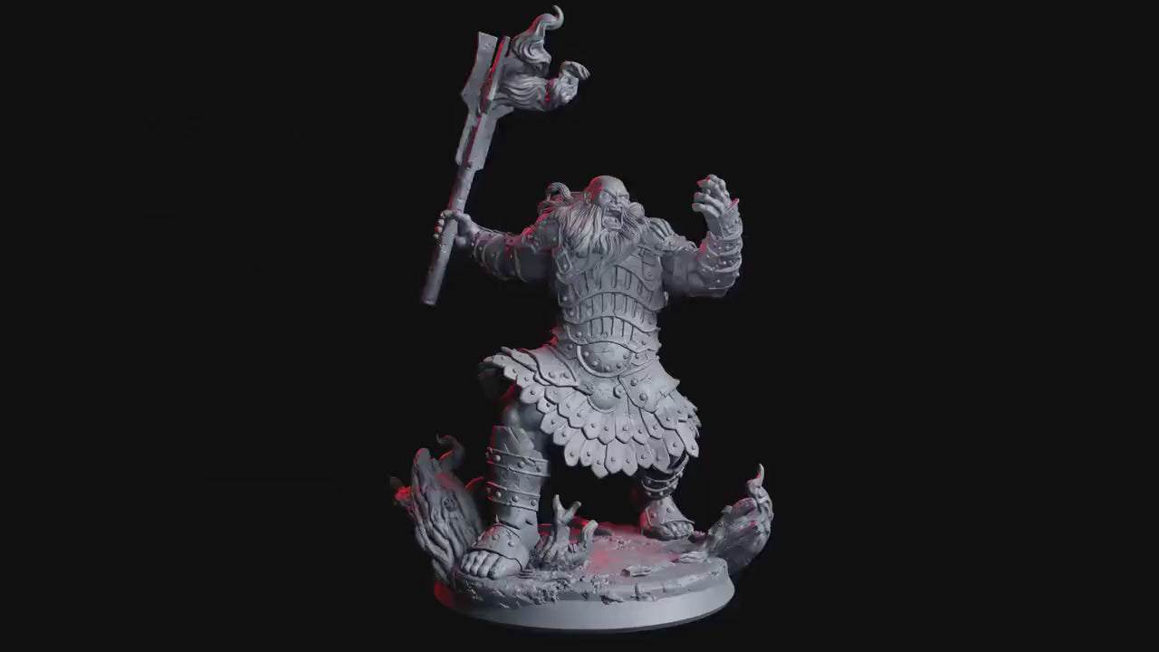 Fire Giant - Rage Unbound (sculpted by Flesh of Gods miniatures)