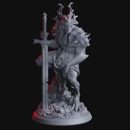 Ragebound Demon - Rage Unbound (sculpted by Flesh of Gods miniatures)