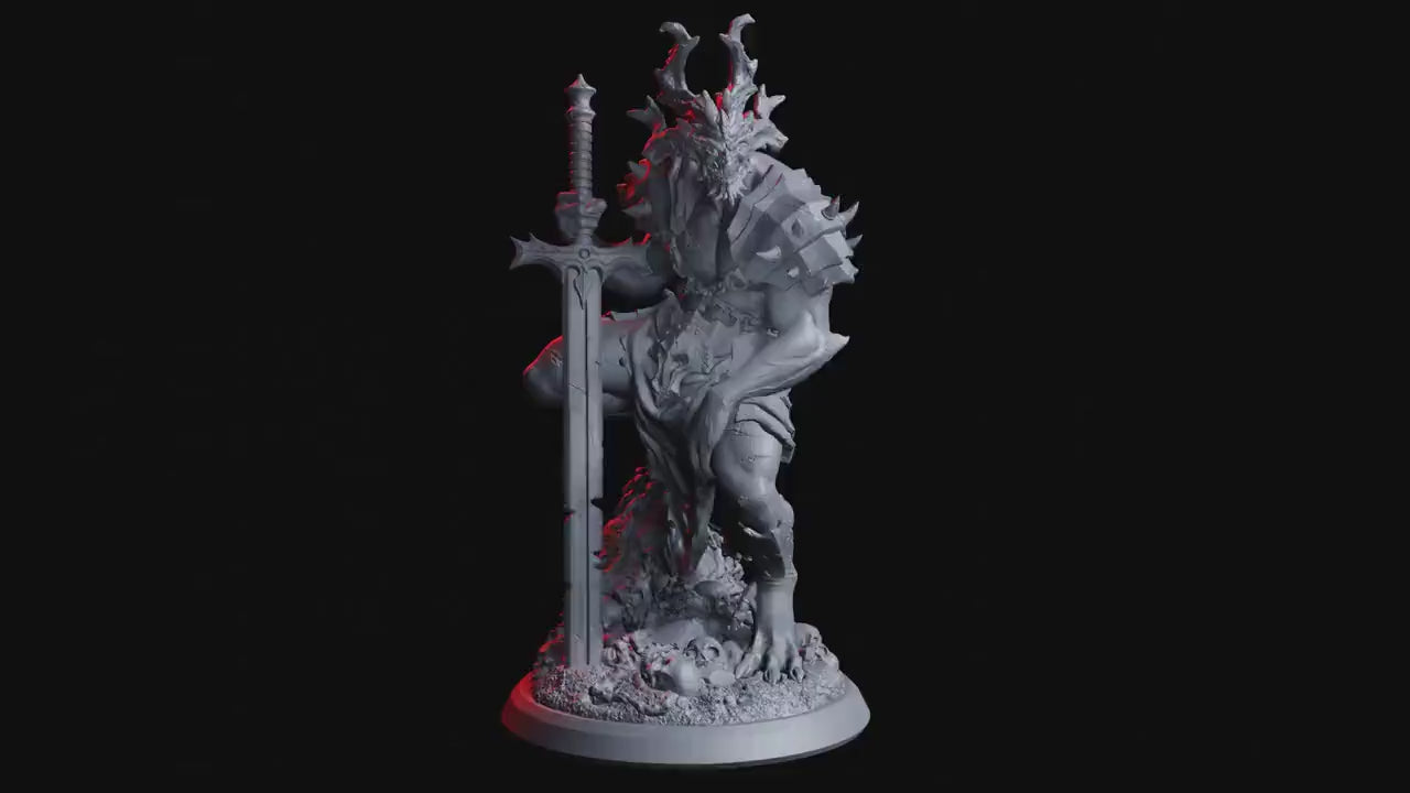 Ragebound Demon - Rage Unbound (sculpted by Flesh of Gods miniatures)