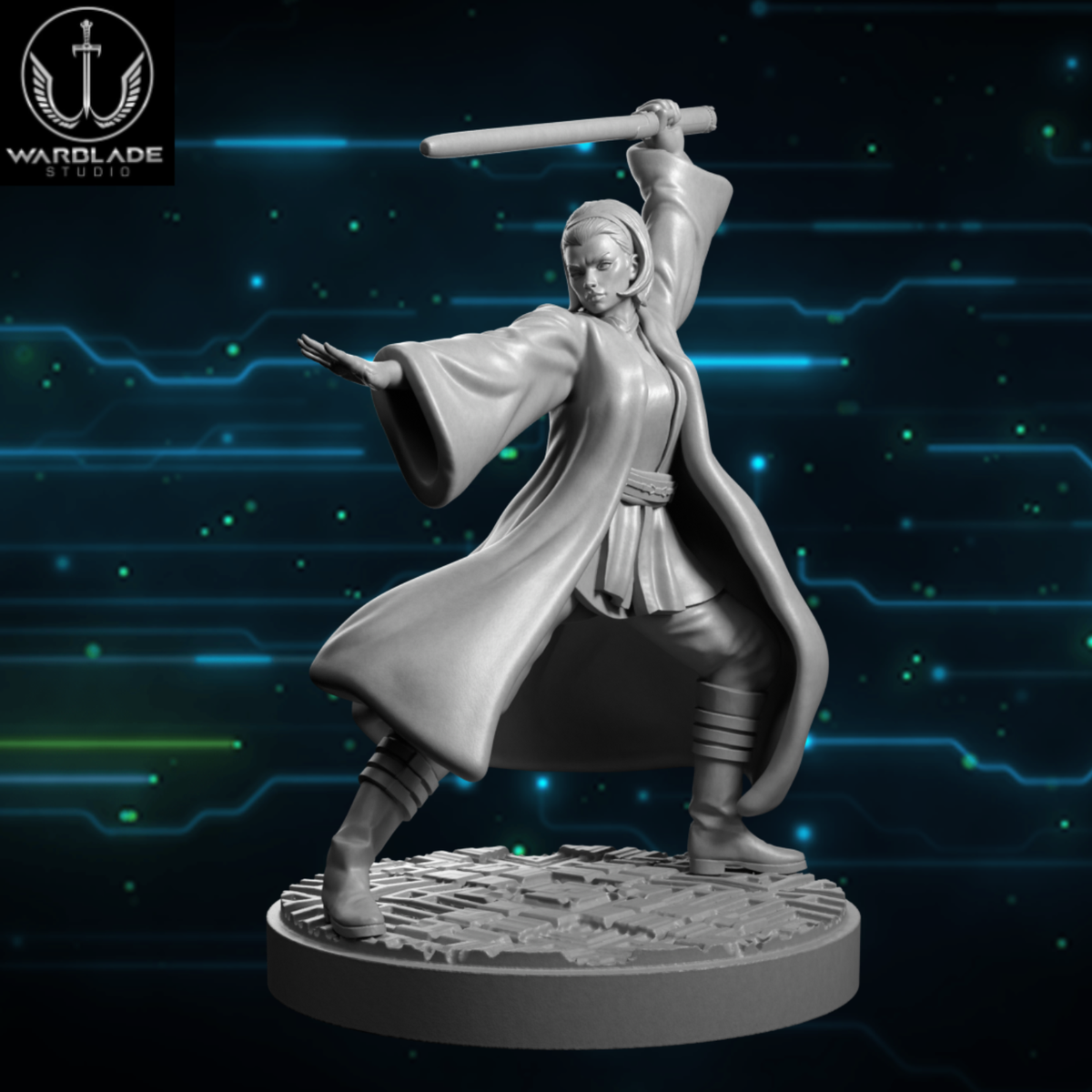 Meetra Surik - Fan Art (Sculpted by Warblade Studios)