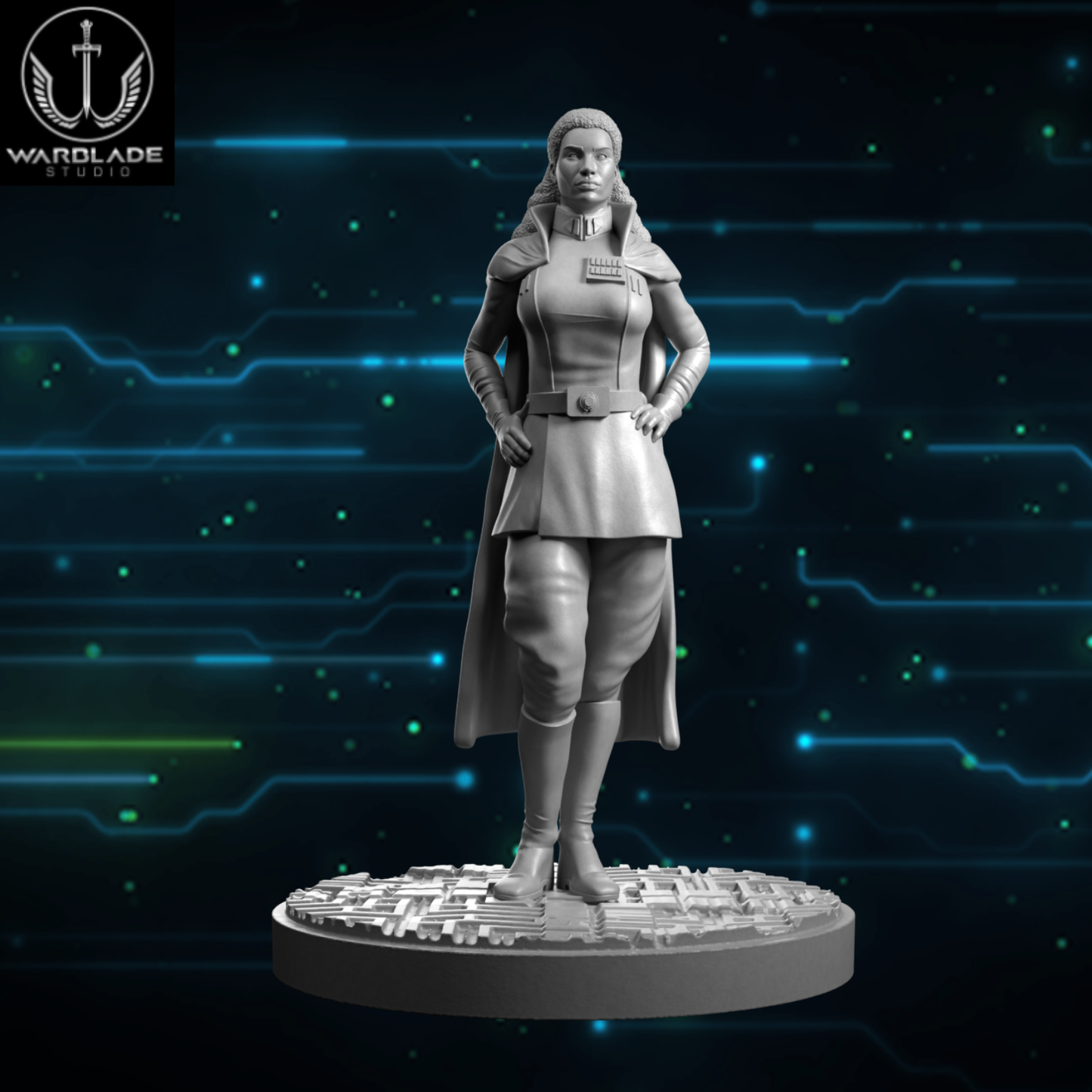 Authoritarian Fleet Strategist (Sculpted by Warblade Studios)