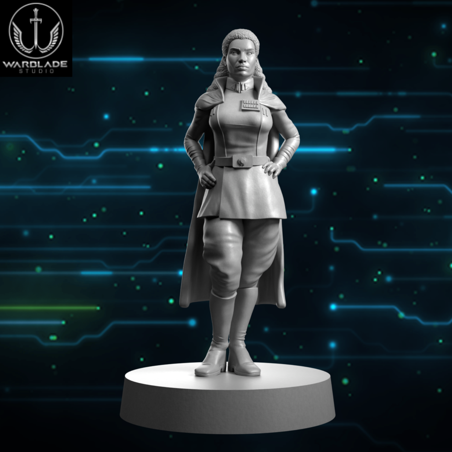 Authoritarian Fleet Strategist (Sculpted by Warblade Studios)
