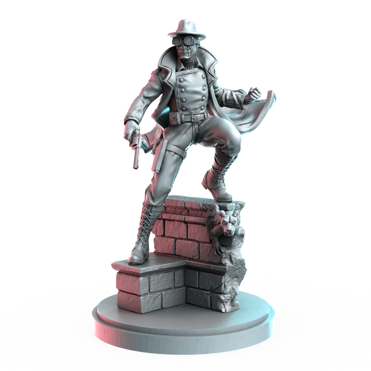 Spider-Man Noir miniature render