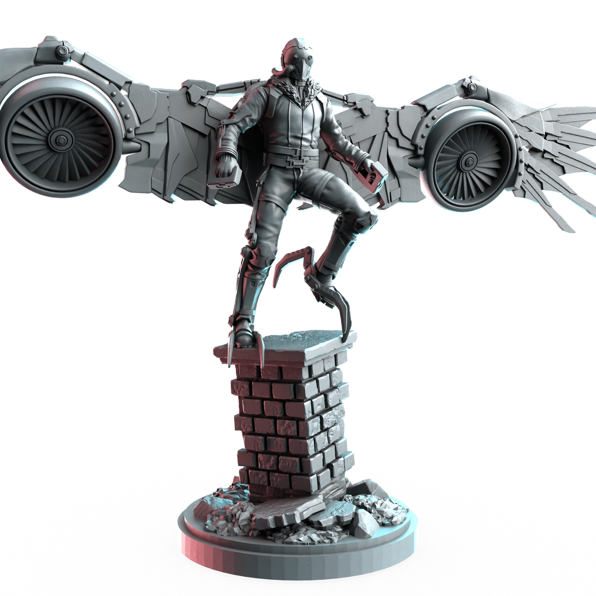 Vulture (MCU) miniature render