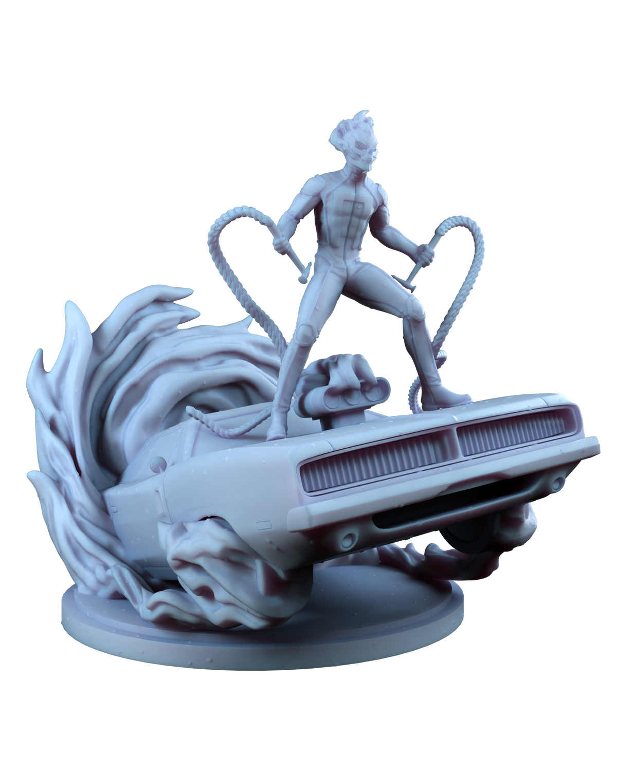 Ghost Rider (Robbie Reyes) miniature render
