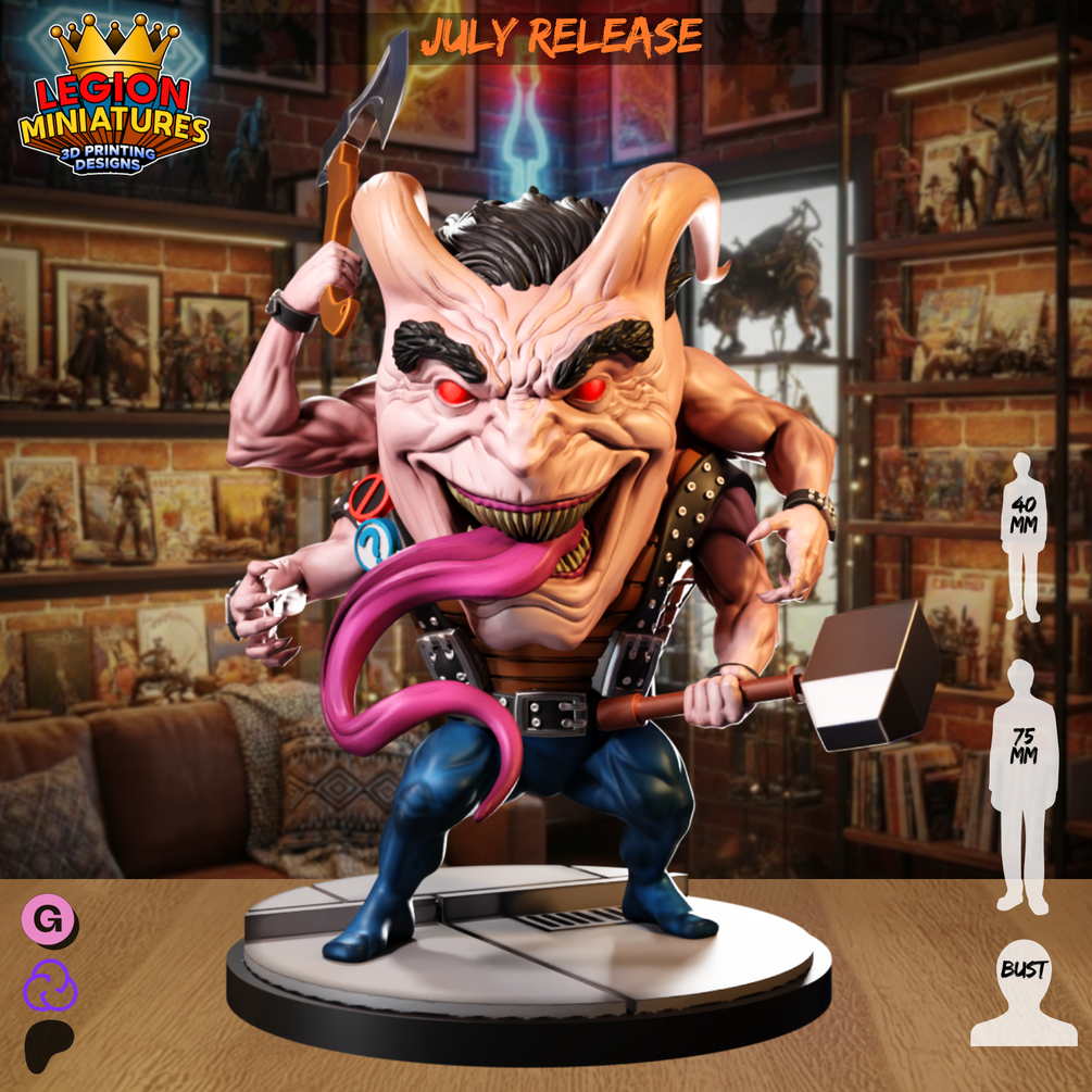 Sugar Man fan-art miniature by Legion Miniatures