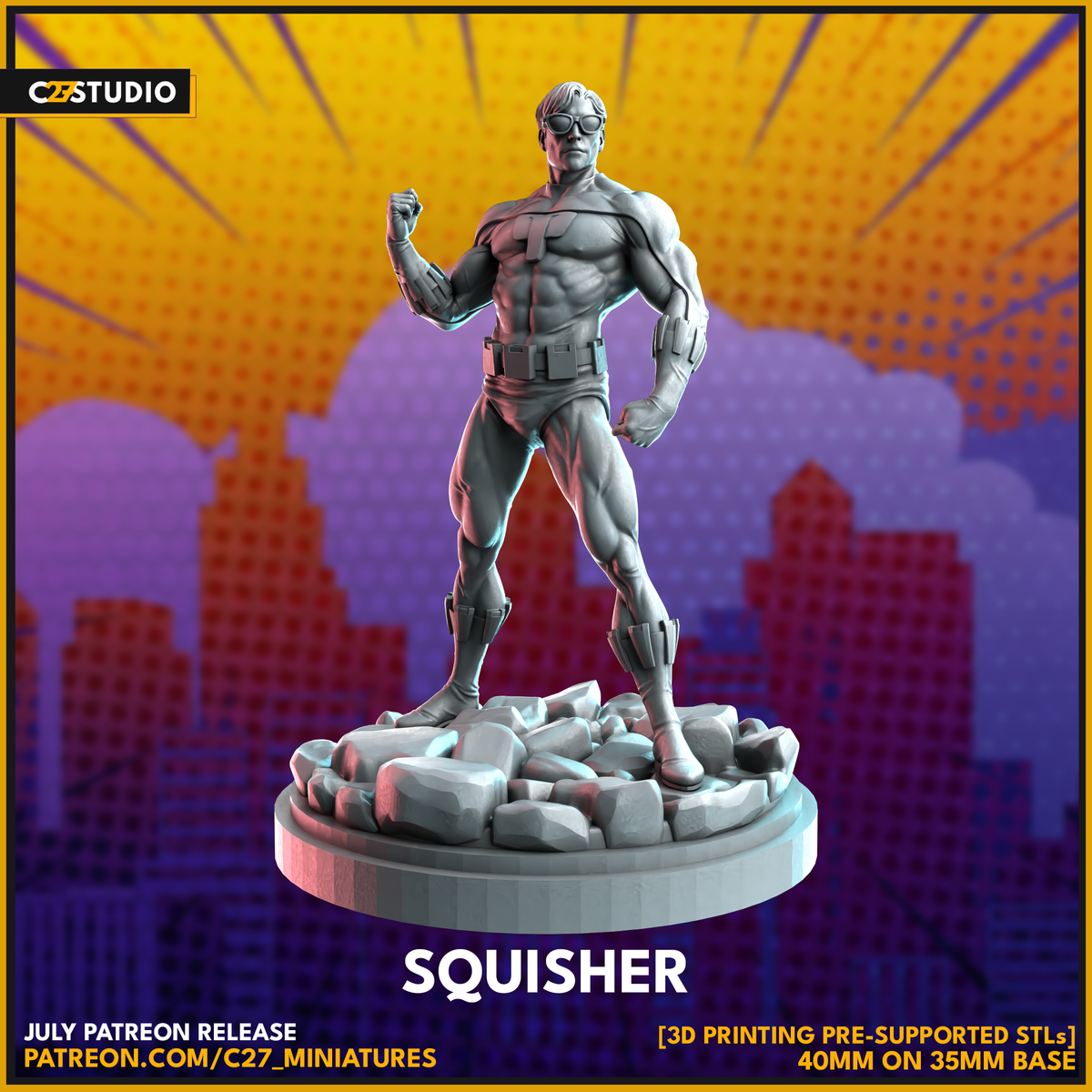 Smasher miniature render